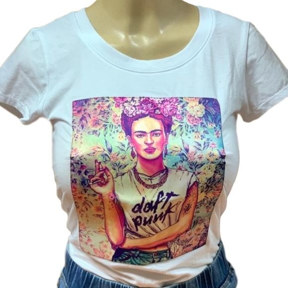 Tops - Frida print app T-shirt